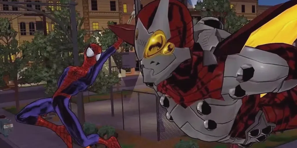 spider man and beetle in ultimate spider man
